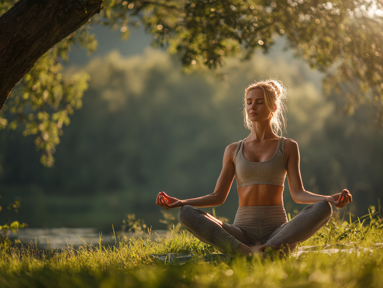 Skupina ľudí rôzneho veku cvičí jógu